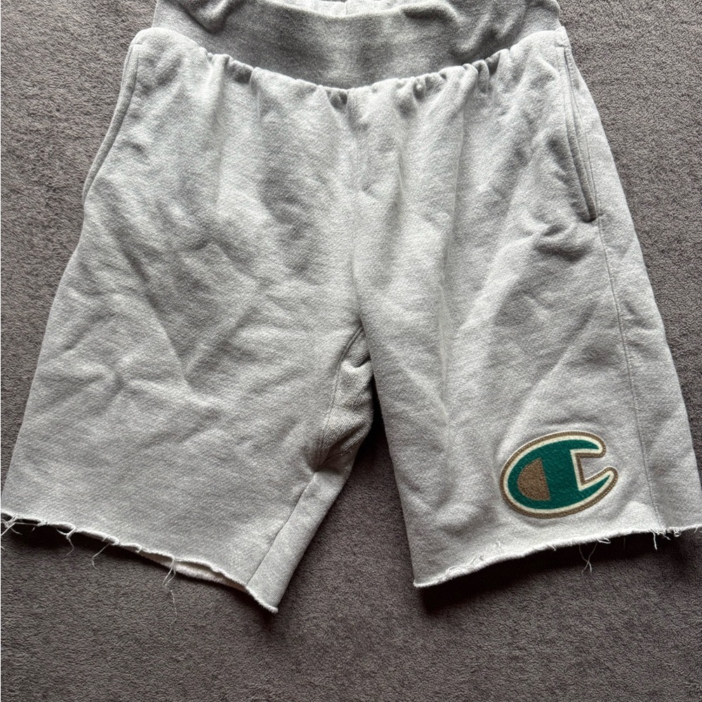 Champion Heather Gray Reverse Weave Shorts